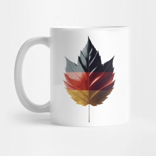 Germany Flag Leaf Mug